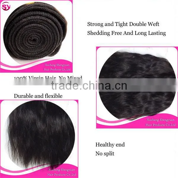 Fashionable loose wave 100 percent indian remy human hair