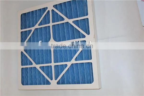 Washable pre filter Activated carbon flat panel G3 pre hepa air filter