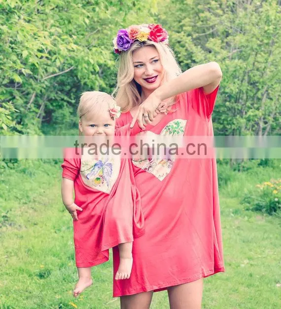 dresses summer dress daughter mom children fancy dress