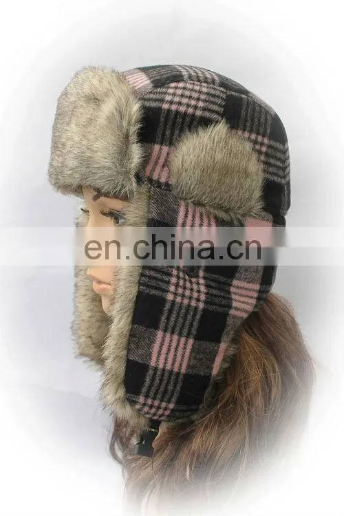 Hot Sale Unisex Earflap Russian Winter Hat