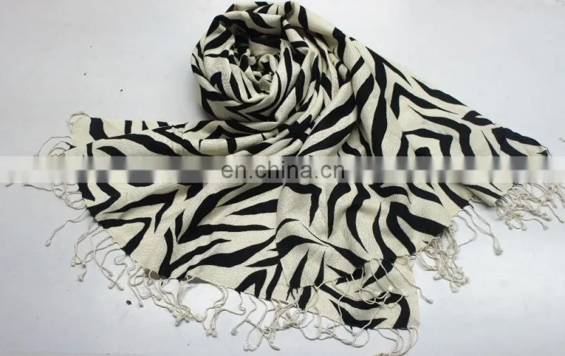 Silk Pashmina Wool Printed Scarves 2017