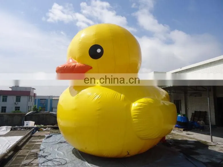 2013 Hot-Selling Giant Inflatable yellow duck float for decoration/advertisment/promotion AD-K011
