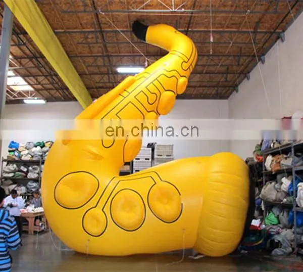 inflatable saxaphone for outdoor decoration
