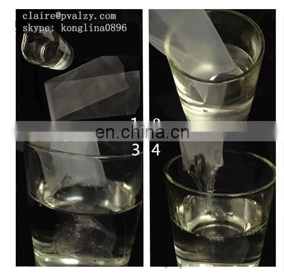 Cheap price water soluble pva film for detergent packing made in China