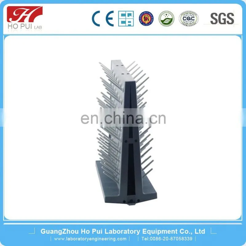 Laboratory Glassware Drain Dry Rack For Lab PP Equipment