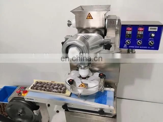 Easy operating healthy vegan snack vegan dessert balls making machine