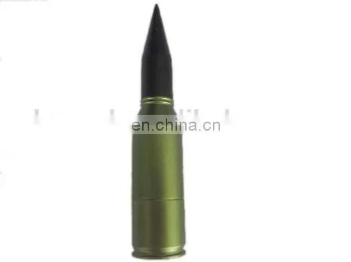 2021 bullet shape metal usb flash drive oem logo laser bullet gun memory sticker