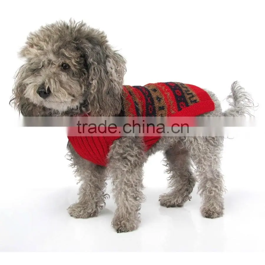 lastest cotton hand knitted design pets dogs show clothing