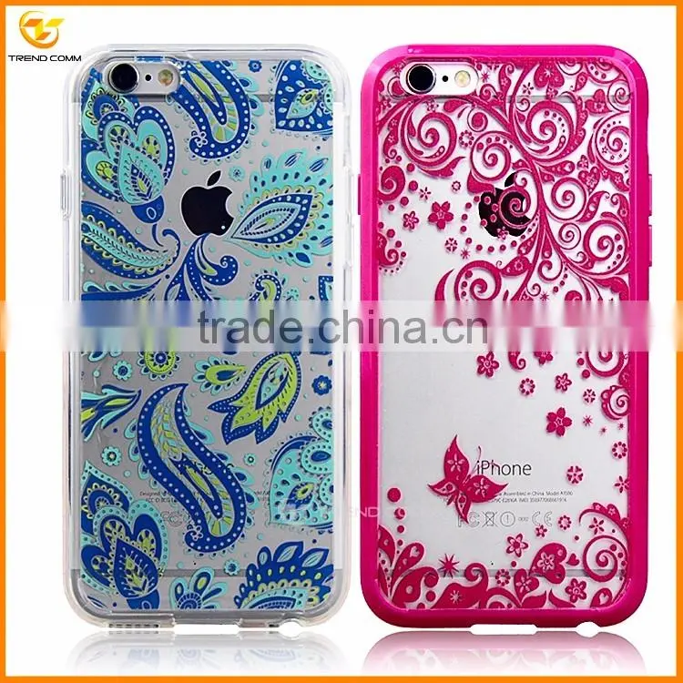 new fashion customized plastic hard back cover case for iphone 6 plus