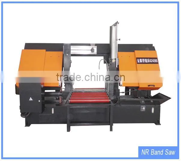 GZ4265/70 Hydraulic Horizontal metal cut band saw machine steel cutter