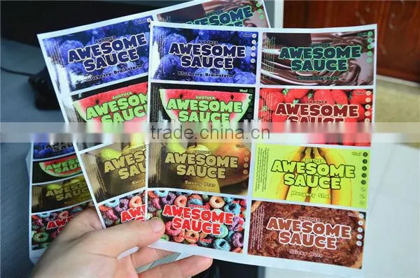 Qualified label stickers for food and beverage,label manufacturer in China