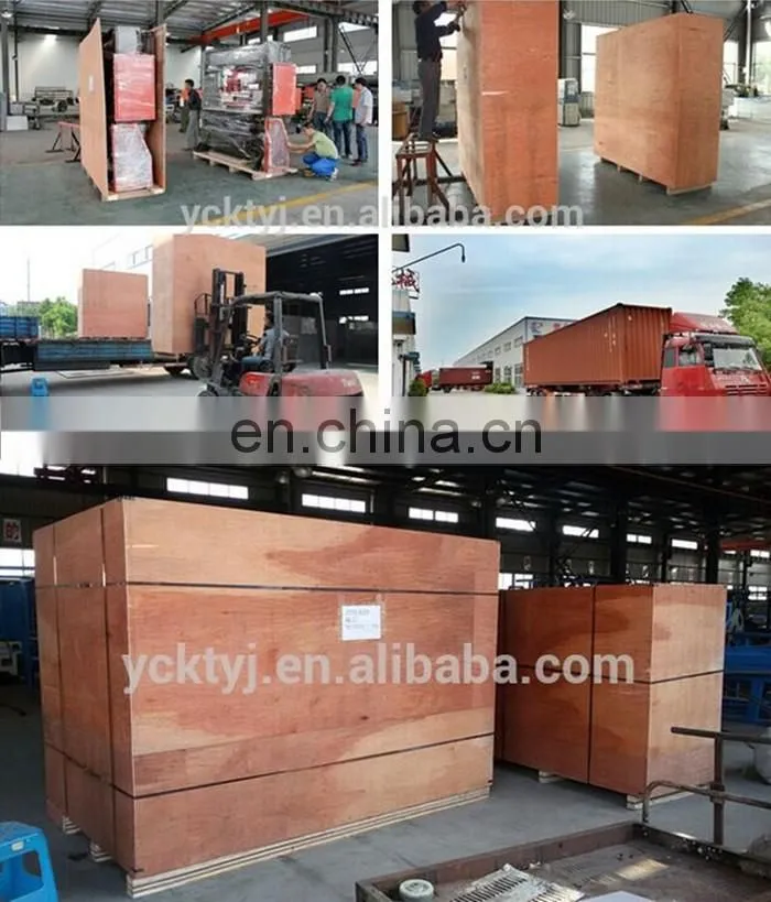 High performance automatic plastic packaging materials die cutting machine
