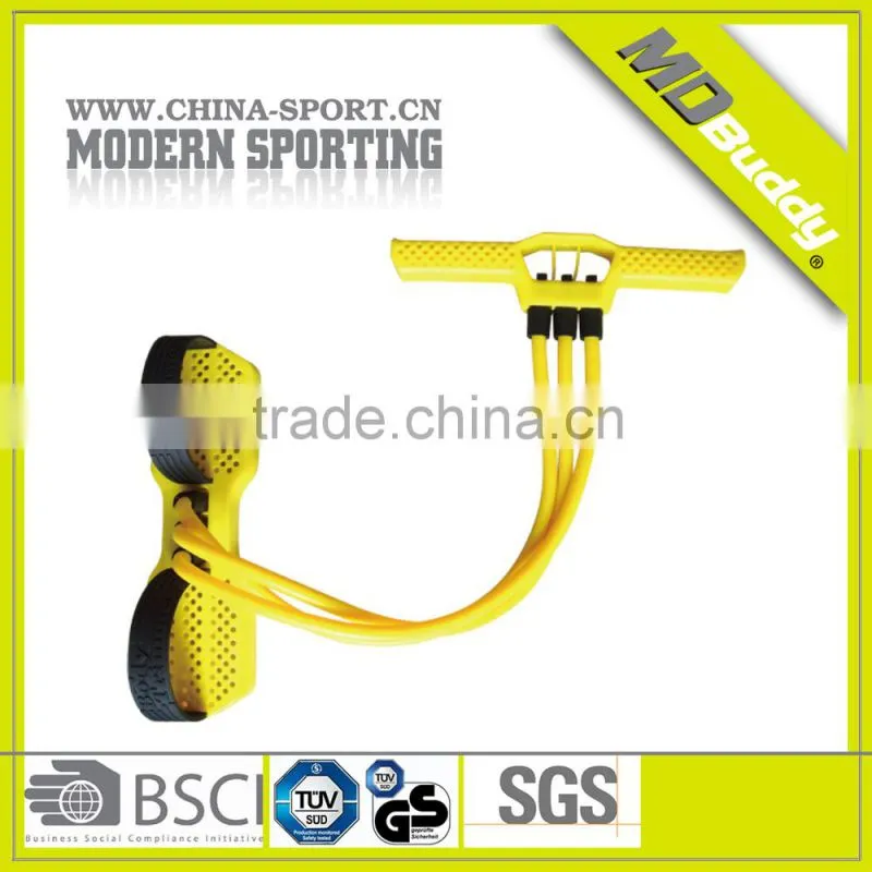 Hot sale gym equipment resistance tube with safe sleeve