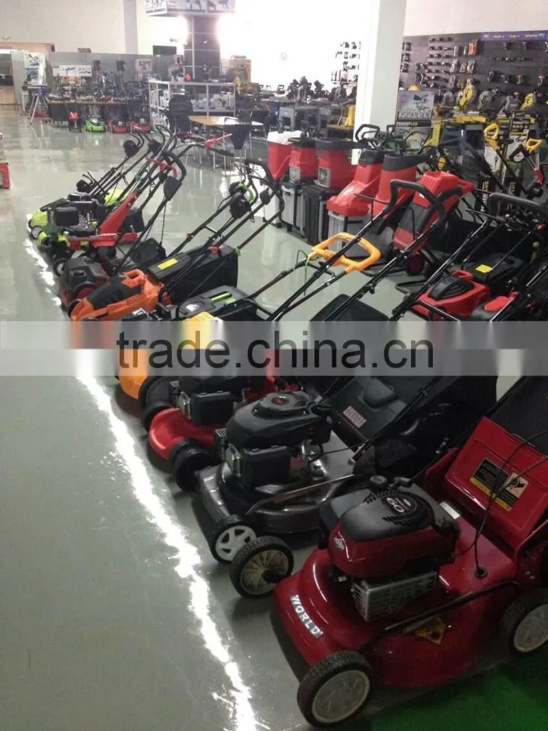 Professional and new green electric lawn mower,portable lawn mower