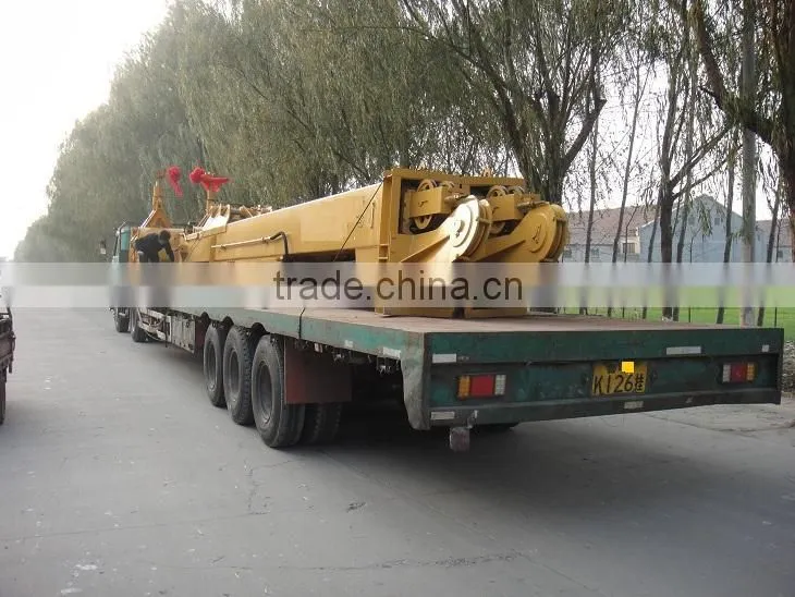 E330 excavator telescopic boom with clamshell , E320 E330 E345 excavator telescopic boom