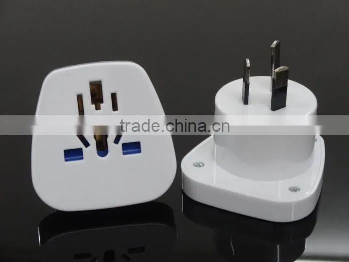 Delicate Design Insulated Pin AU New-zealand Argentina to AU UK EU US universal China Japan Singapore Travel Adapter Converter
