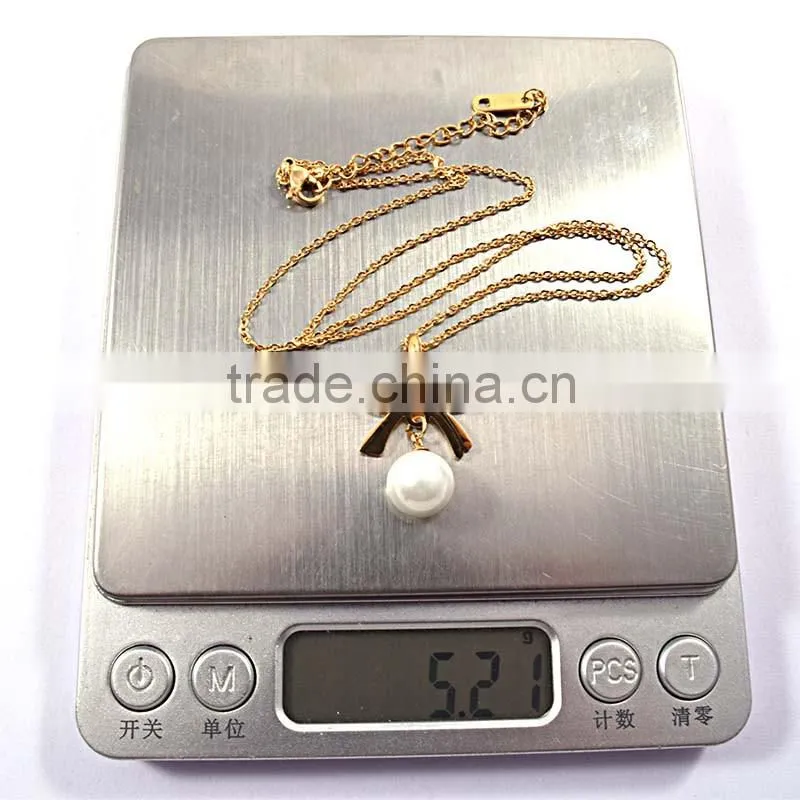 Wholesale Ballerina Necklace Latest Design Saudi Gold Jewelry Necklace