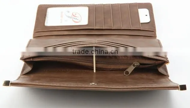 Vintage leather women wallet