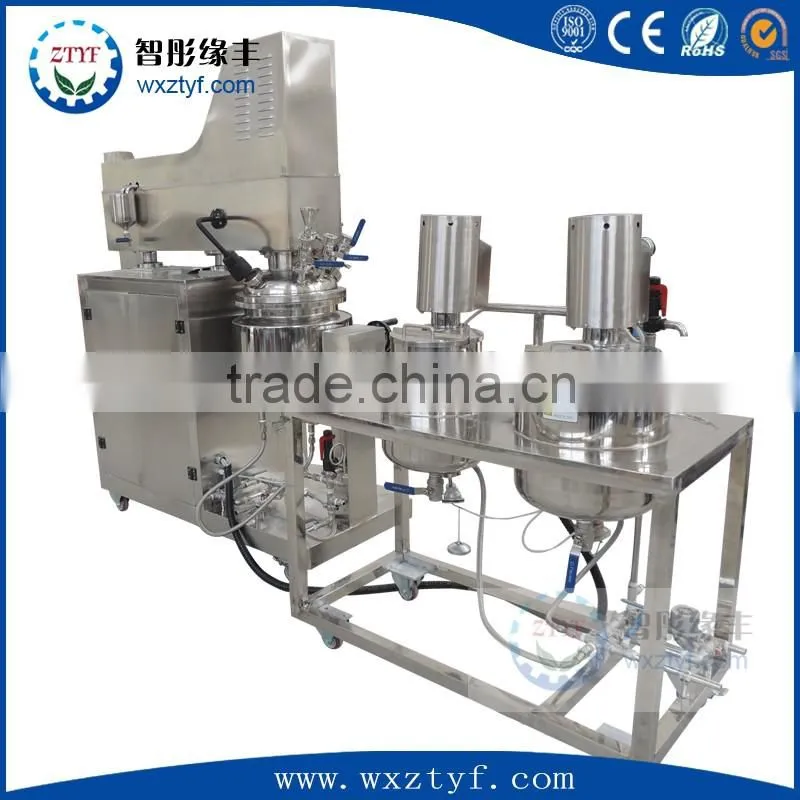 Heating Homogenizer Vacuum Emulsifying Mixer For Cosmetic Cream