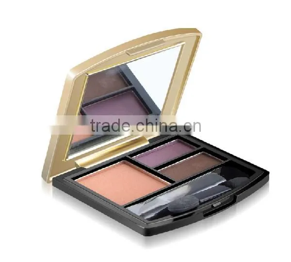 luxury 1color blush and 2 color eyeshadow makeup kits
