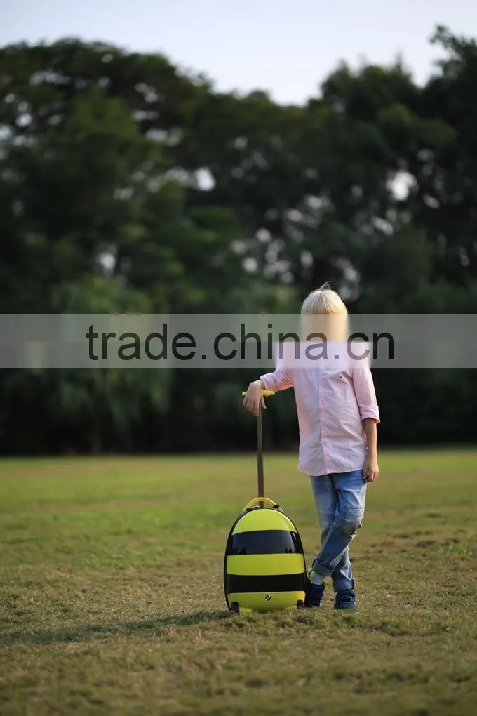 High quality remote control rc automatic children school trolley bags suitcase