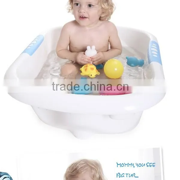 plastic deep baby bathtub