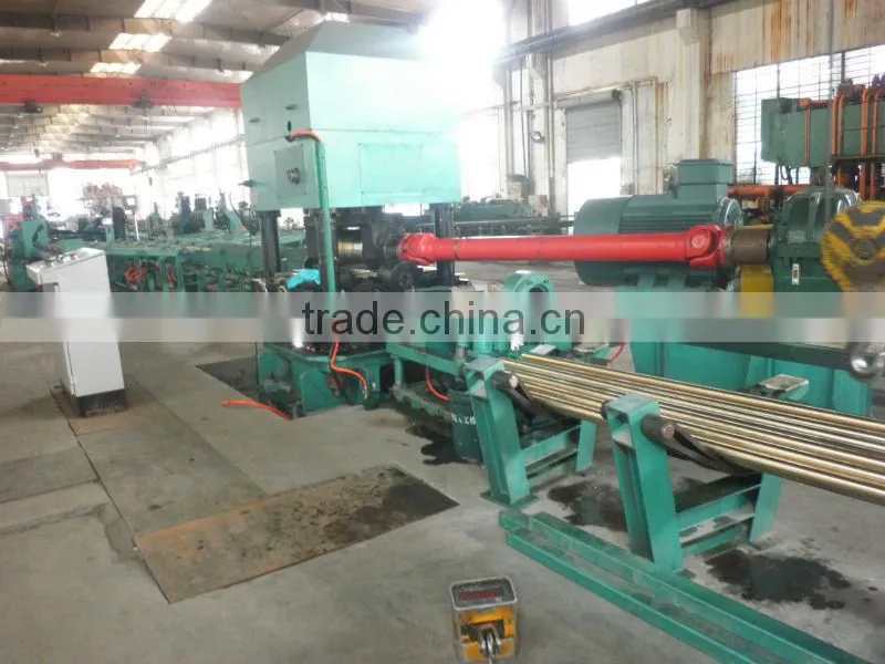 China steel round bar frame roll straightener