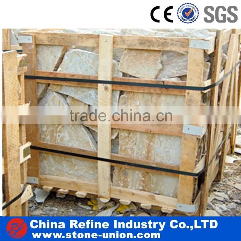 Natural Wooden Yellow Quartzite