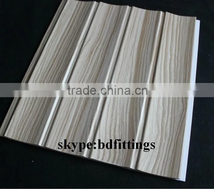 india pakistan high quality waves flat laminated pvc wall panel laminated panels