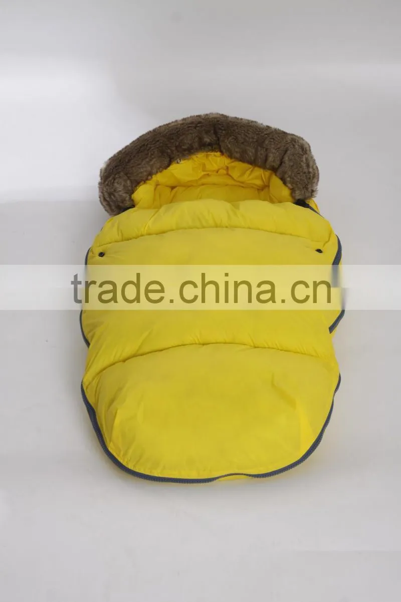 2015 new design fashion baby sleeping bag for stroller