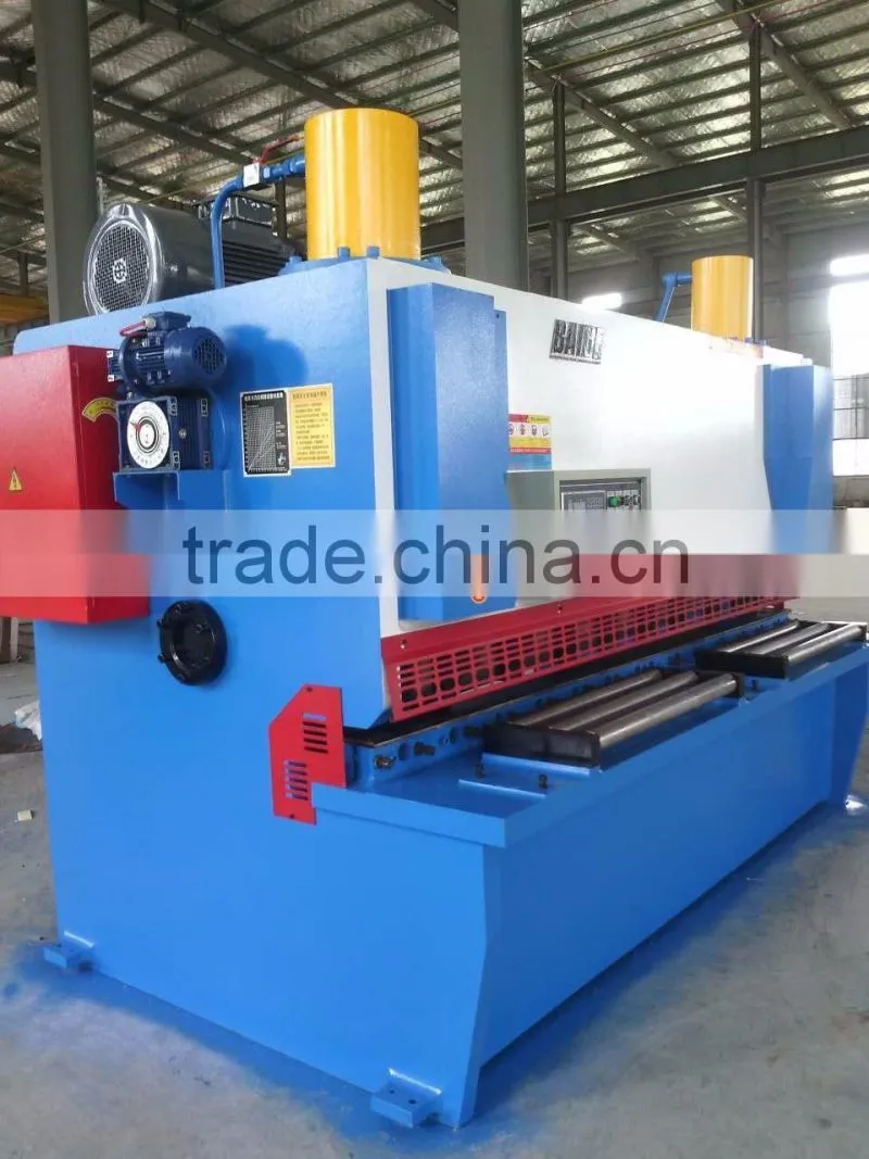 HYDRAULIC GATE-TYPE SHEARING MACHINE QC11Y SERIES-16x8000