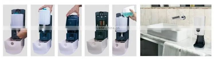 NJ-CD-5018E Black Replaced Pump Foam Automatic Soap Dispenser