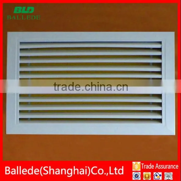 aluminum alloy single deflection adjustable air grille