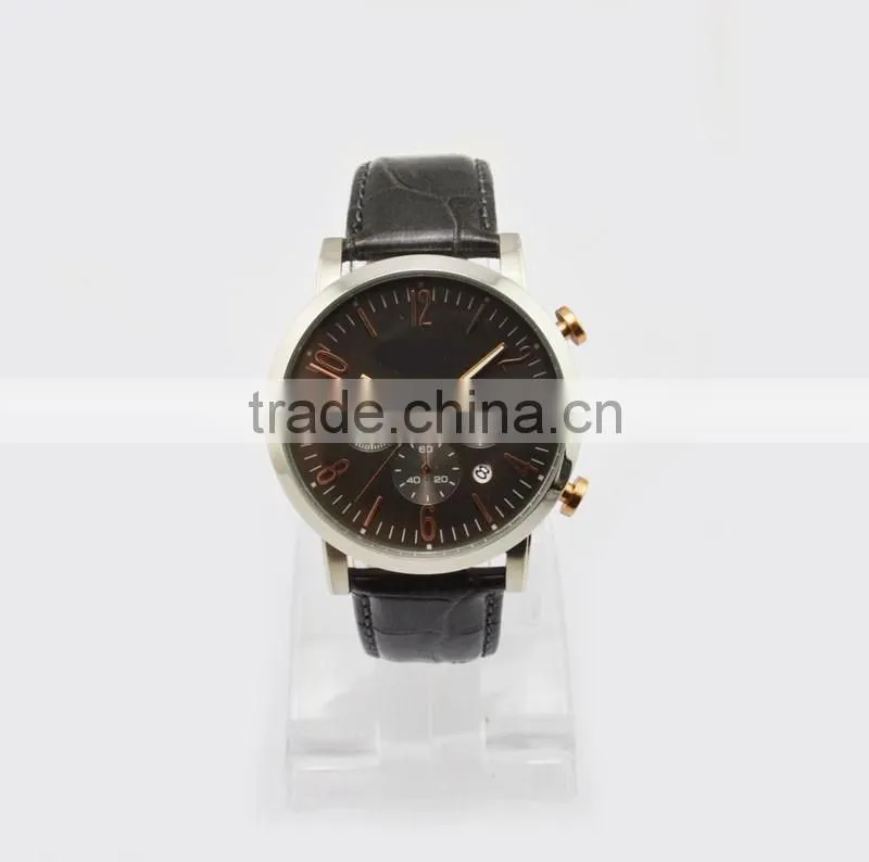 Vogue multifunction chronograph watch stainless steel watch man