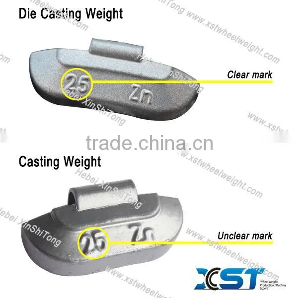 zn wheel balancing weight
