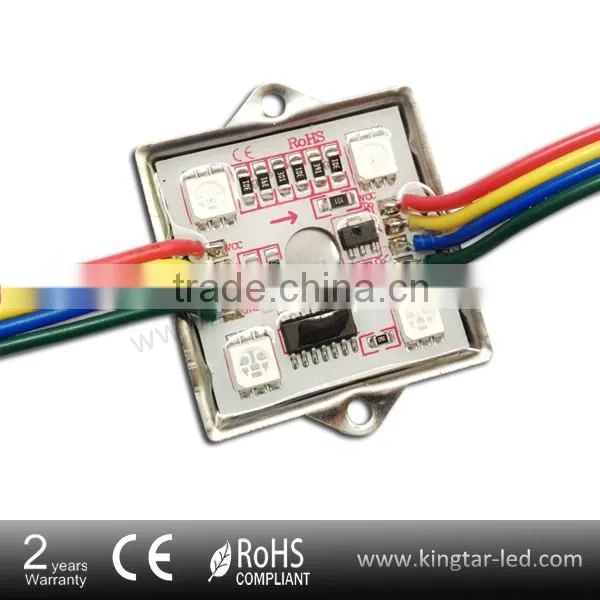 Digital full color 4 LED RGB LED Pixel Module WS2801