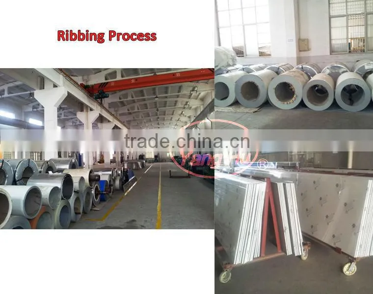 Cold storage door double leaf