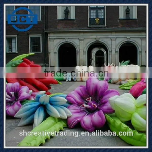 Inflatables LED Pink Flower Decorations