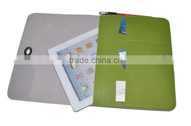 New design PU leather cover for Ipad 2 and Ipad 3