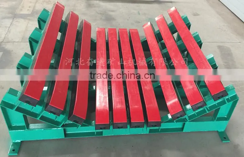 Belt Conveyor Impact Bed/Buffering Bed/Impact Station/Impact Cradle For Mining Industry