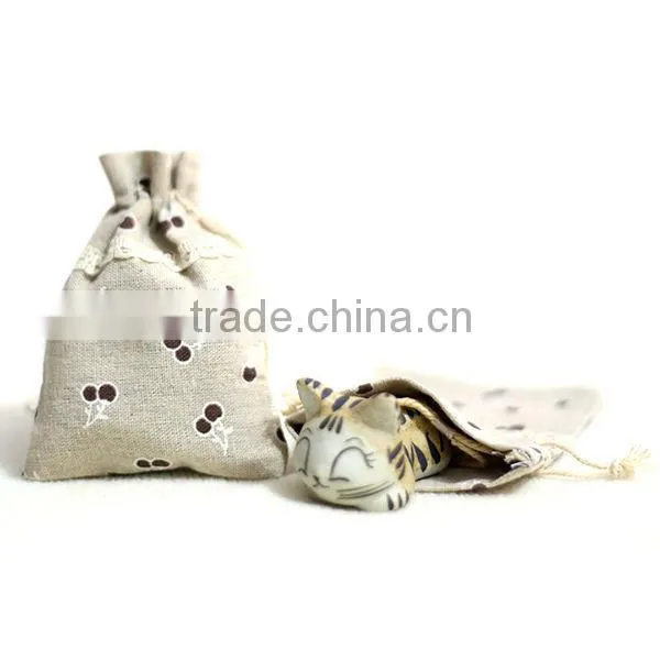Linen Standing Up Pouch