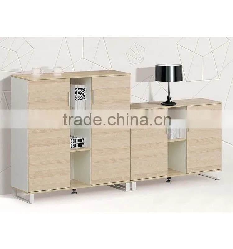 2016 office product melamine panel Beauty Filling aluminum bookshelf