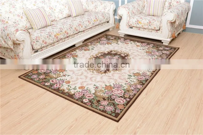 Luxury woven axminster carpet_Qinyi