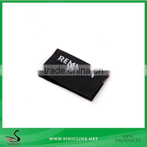 Sinicline Center Folded Sports Shose Use Woven Brand Tag