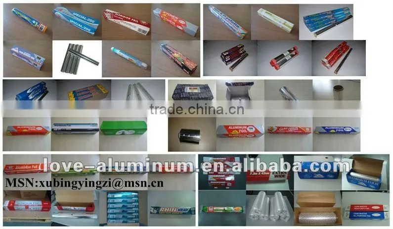 high-quality small aluminum foil rolls(9-20mic)