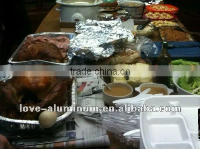 aluminum foil turkey pan/aluminum tray