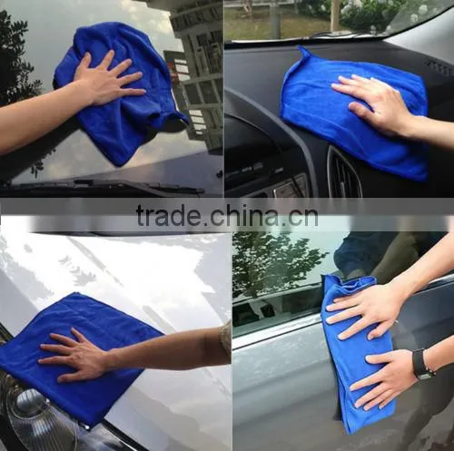 Super Soft Top Quality Home House cheap and best blue car drying towel