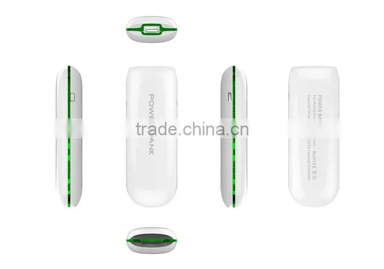 Custom Logo Thinest Power Bank 5200mah with Factory Price