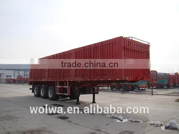 customer highly praised factory box semi trailer for sale