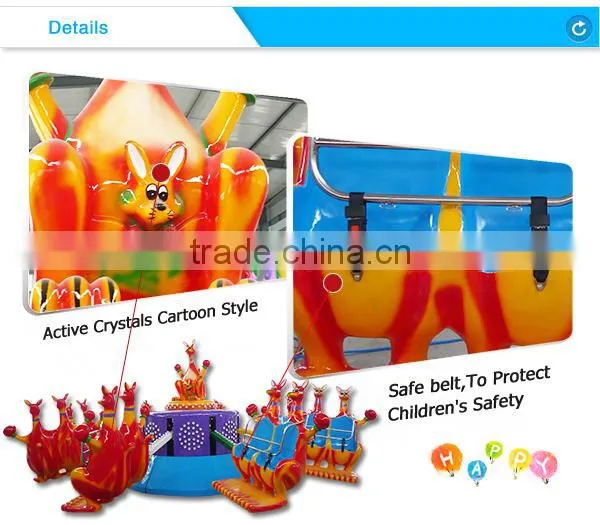 Changda colour customized outdoor fun game rides kangaroo jumping boots for sale